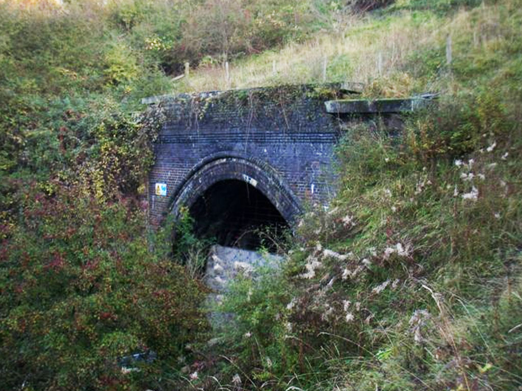 photo of railway tunnel at old warden tunnel nature reserve